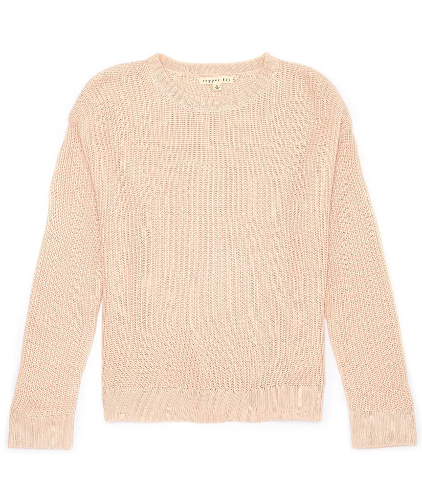 Copper Key Big Girls 7-16 Solid Sweater