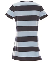 Copper Key Big Girls 7-16 Stripe T-Shirt Dress