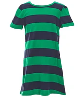 Copper Key Big Girls 7-16 Stripe T-Shirt Dress