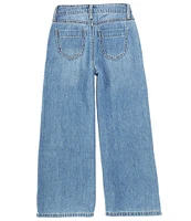 Copper Key Big Girls 7-16 Wide Leg Denim Jeans