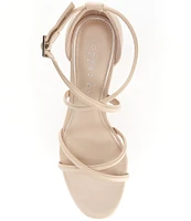 Copper Key Buttercup Leather Cross Strappy Sandals