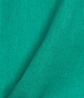 Copper Key Coordinating Linen Blend Tie Front Tank Top