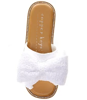 Copper Key Girls' Beelong Bow Slide Sandals (Youth)