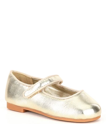 Copper Key Girls' Darrling Metallic Leather Mary Janes (Infant)