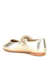 Copper Key Girls' Darrling Metallic Leather Mary Janes (Infant)