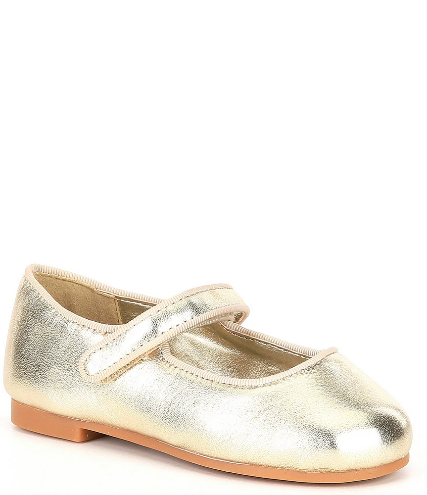 Copper Key Girls' Darrling Metallic Leather Mary Janes (Toddler)