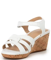 Copper Key Girls' Ella Cork Wedge Sandals (Youth)