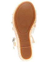 Copper Key Girls' Ella Cork Wedge Sandals (Youth)