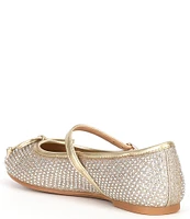 Copper Key Girls' Mia Glitter Mary Jane Ballet Flats (Infant)