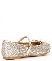 Copper Key Girls' Mia Glitter Mary Jane Ballet Falts (Toddler)