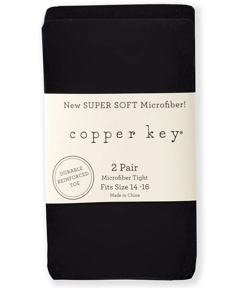 Copper Key Big Girls 14-16 Microfiber Tights