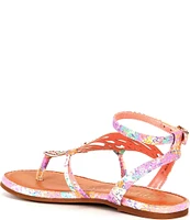 Copper Key Girls' Rhinestone Butterfly Sandal (Infant)