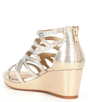 Copper Key Girls' Twinkle Bling Wedges (Toddler)