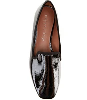 Copper Key GlitzTwo Crinkle Patent Loafers