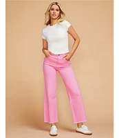Copper Key High Rise Wide Leg Jeans