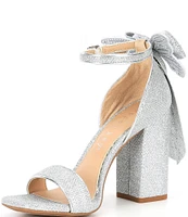 Copper Key Jubilee Glitter Butterfly Bow Dress Sandals