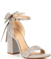 Copper Key Jubilee Glitter Butterfly Bow Dress Sandals