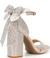 Copper Key Jubilee Glitter Butterfly Bow Dress Sandals