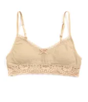 Copper Key Girls Lace Trim Seamless Bra