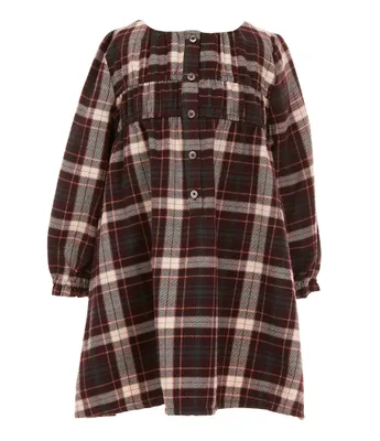 Copper Key Little Girls 2T-6X Plaid Dress