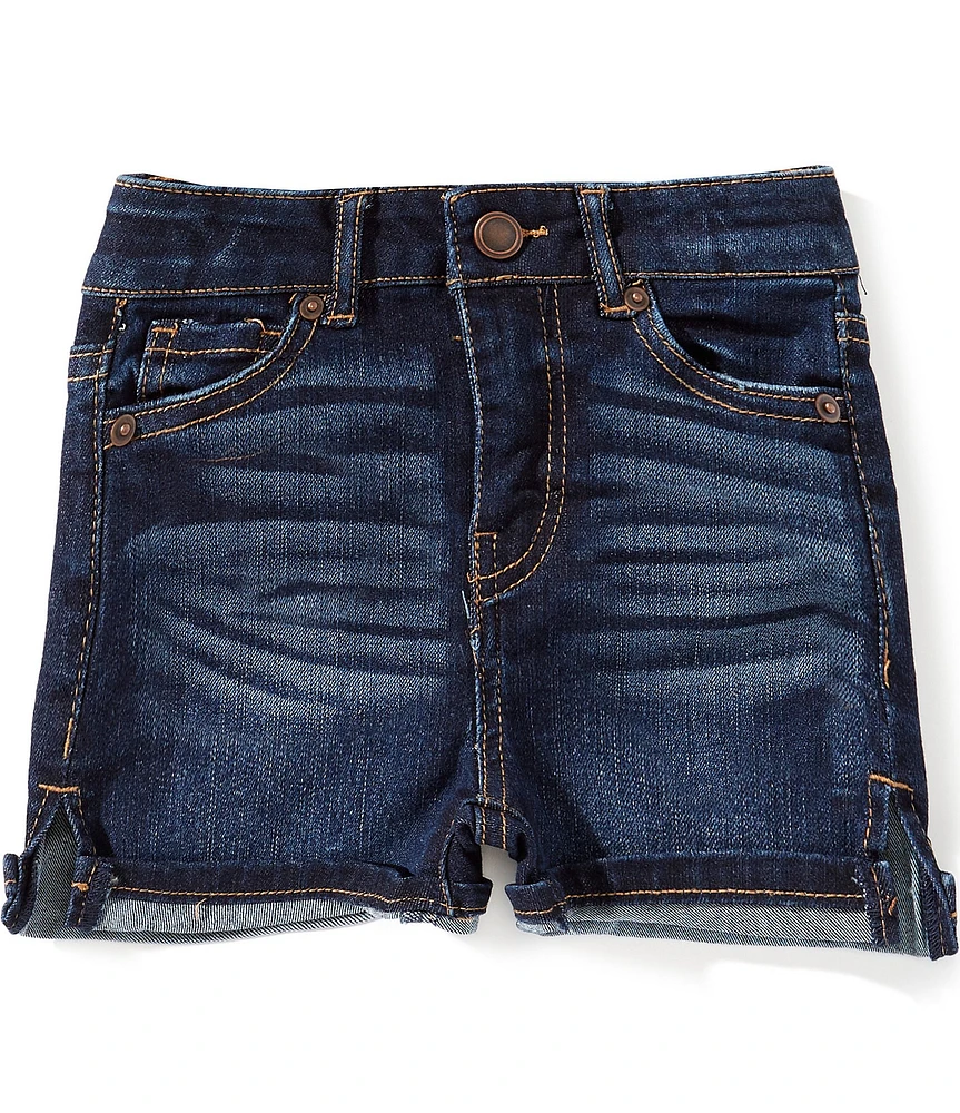 Copper Key Little Girls 2T-6X Cuffed Shorts