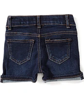 Copper Key Little Girls 2T-6X Cuffed Shorts