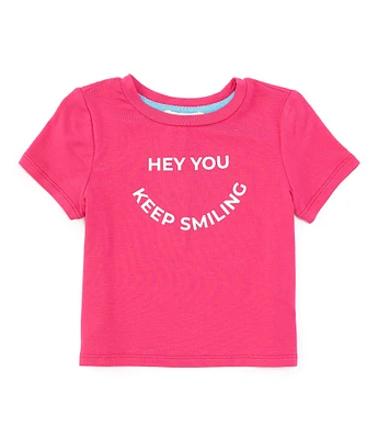 Copper Key Little Girls 2T-6X Keep Smiling T-Shirt