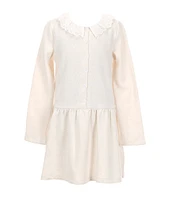 Copper Key Little Girls 2T-6X Lace Trim Dress