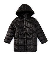 Copper Key Little Girls 2T-6X Metallic Puffer Jacket