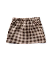 Copper Key Little Girls 2T-6X Plaid Button Front Gingham Skirt