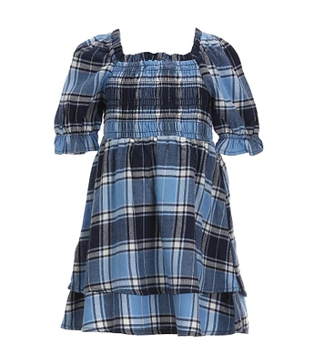 Copper Key Little Girls 2T-6X Plaid Dress