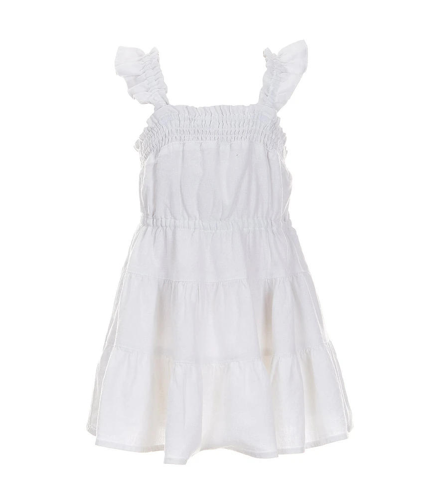 Copper Key Little Girls 2T-6X Ruffle Strap Dress