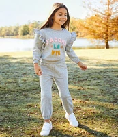 Copper Key Little Girls 2T-6X J'adore La Vie Long Sleeve Sweatshirt