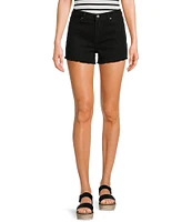 Copper Key Long Cut Off Denim Shorts