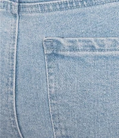 Copper Key Long Cut Off Denim Shorts
