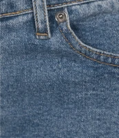 Copper Key Long Cut Off Denim Shorts