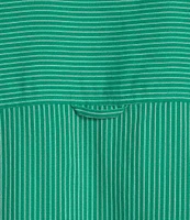 Copper Key Mini Stripe Print Oversized Fit Button-Front Woven Shirt