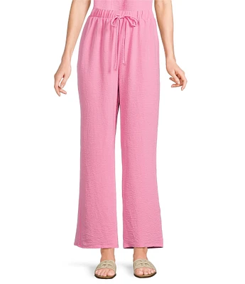 Copper Key Pull-On Wide Leg Pants