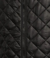 Copper Key Quilted Puffer Jacket