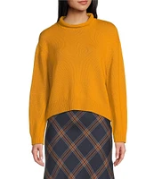 Copper Key Roll Neck Sweater