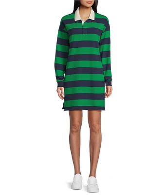 Copper Key Rugby Stripe Dress