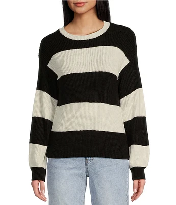 Copper Key Shaker Stripe Sweater