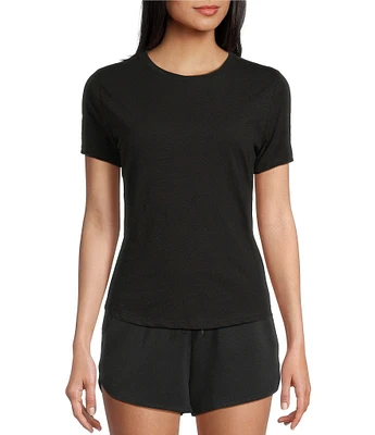 Copper Key Solid Knit Short Sleeve T-Shirt