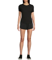Copper Key Solid Knit Short Sleeve T-Shirt