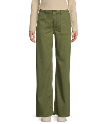 Copper Key Wide Leg Utility Pants