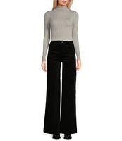 Copper Key Velveteen Wide Leg Pants