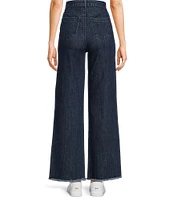 Copper Key High Rise Wide Leg Denim Jeans