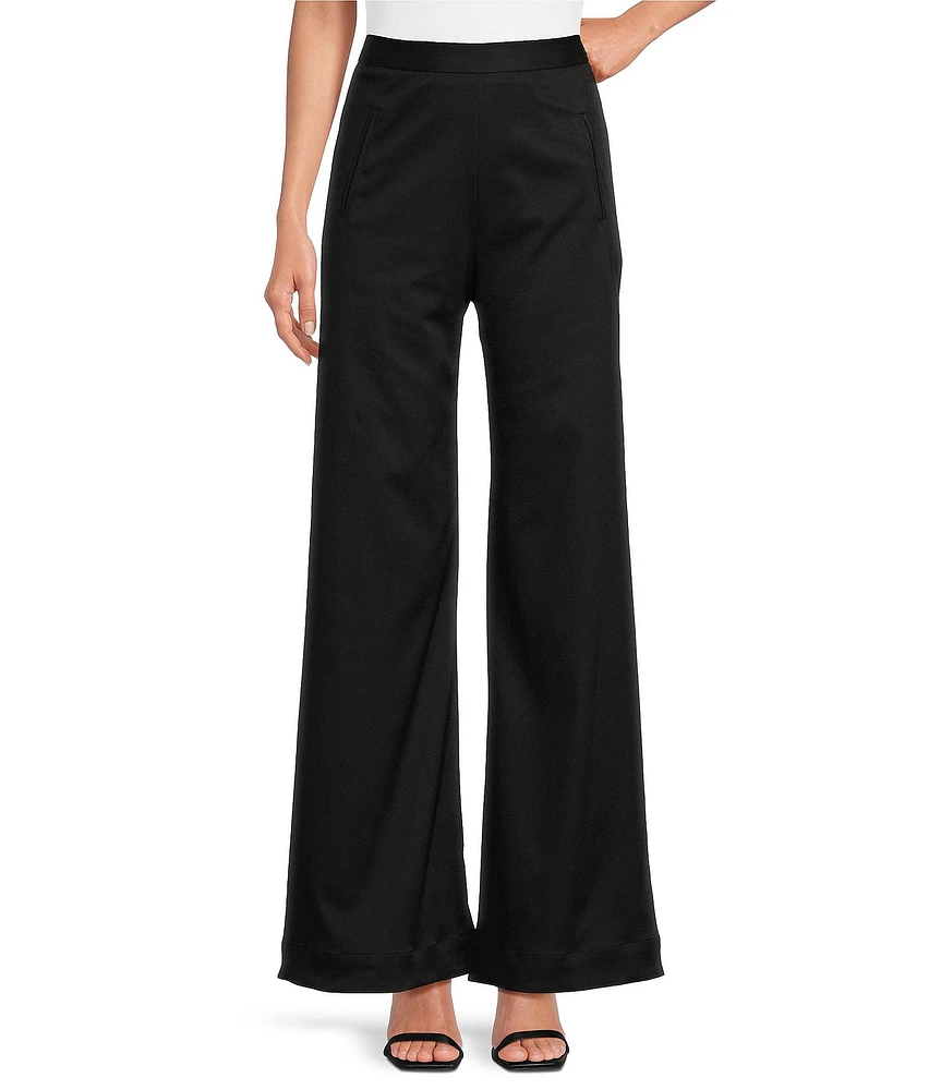 COREY LYNN CALTER Tasha Stretch Woven Flare Leg Pant