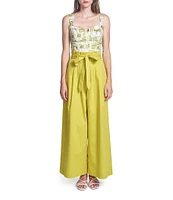 COREY LYNN CALTER Tony Paperbag Waist Wide Leg Pants