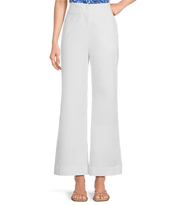 COREY LYNN CALTER Wallis Stretch Twill High Rise Straight Leg Pants